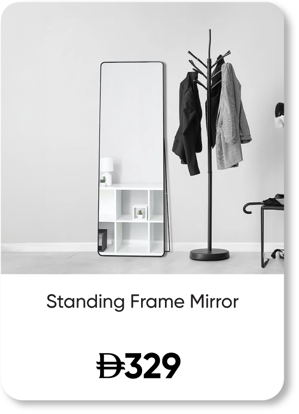 SFFU25-SD-Standing Frame Mirror